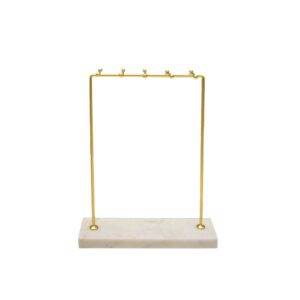 PORTA BIJU MARMORE G 12-2 PÇS