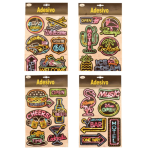 MINI ADESIVO NEON