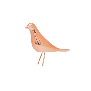 PASSARO ROSE PE METAL