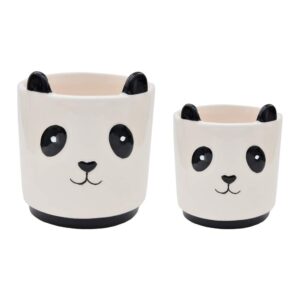 DUPLA CACHEPOT PANDA