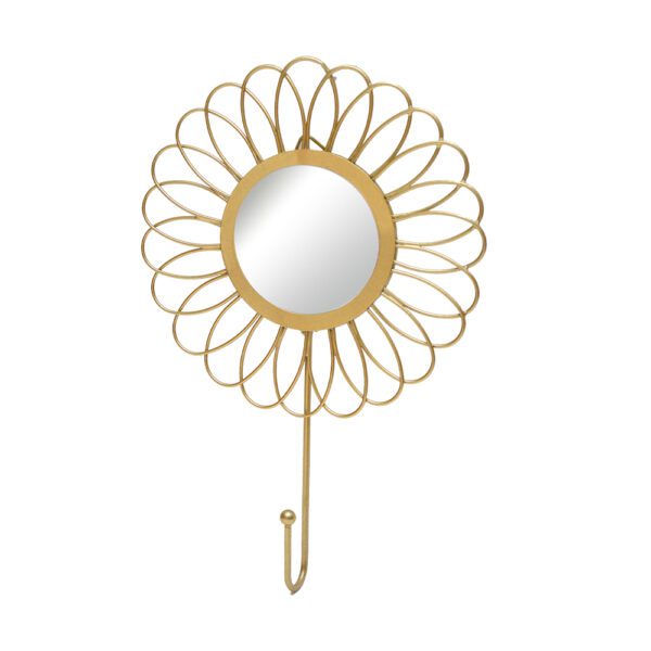 GANCHO FLOR DOURADO