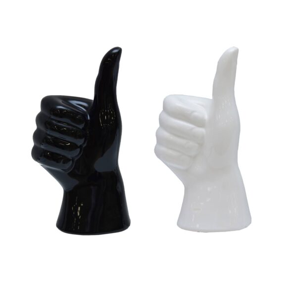 MÃO UP PRETO/BRANCO