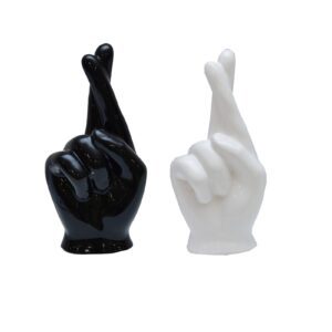 MÃO CROSS PRETO/BRANCO