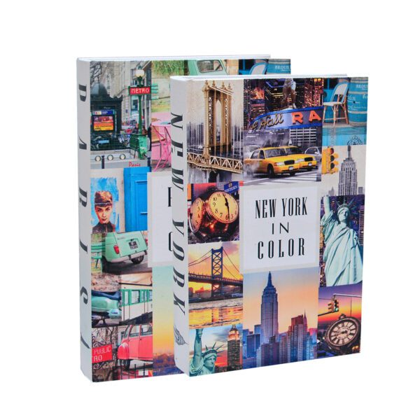 P/M DUPLA LIVRO PARIS NY