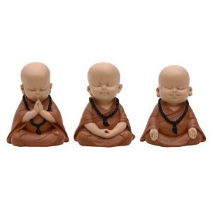 TRIO MONGE MARROM