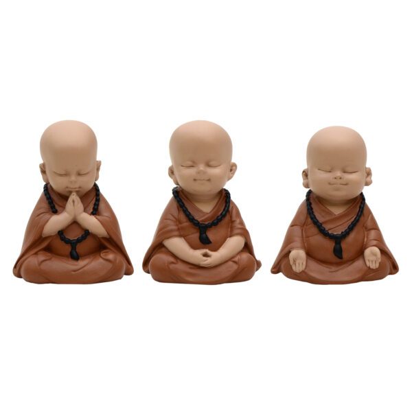 TRIO MONGE MARROM