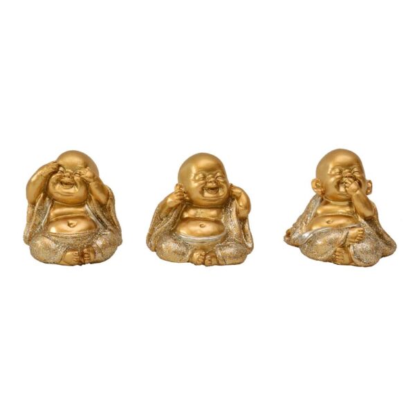 TRIO BUDA MINI GLITTER