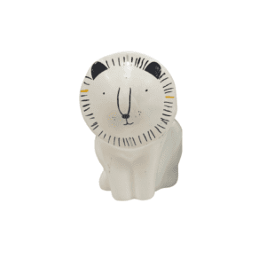 CACHEPOT LEÃO BRANCO