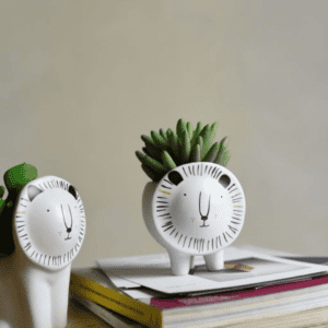 CACHEPOT LEÃO BRANCO P
