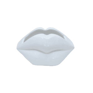 CACHEPOT LABIOS BRANCO