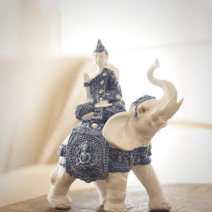 BUDA NO ELEFANTE AZUL