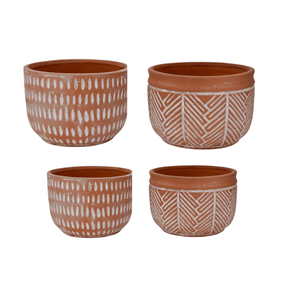 DUPLA CACHEPOT TERR OVAL