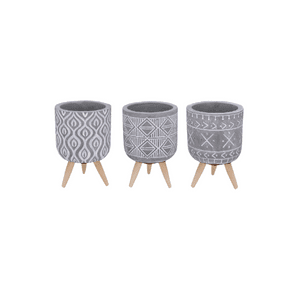 CACHEPOT CIMENTO TRIPE