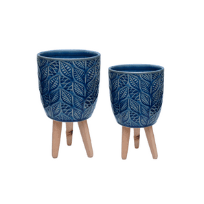DUPLA OVAL AZUL TRIPE