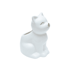 CACHEPOT GATO BRANCO