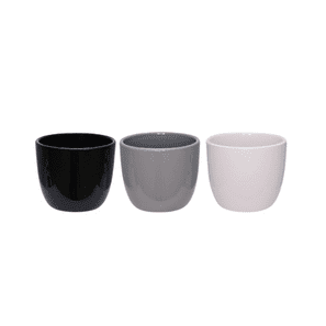 VASO PRE/BRA/CINZA P