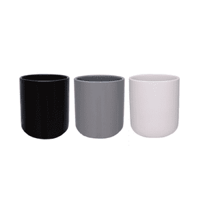VASO PRE/BRA/CINZA G